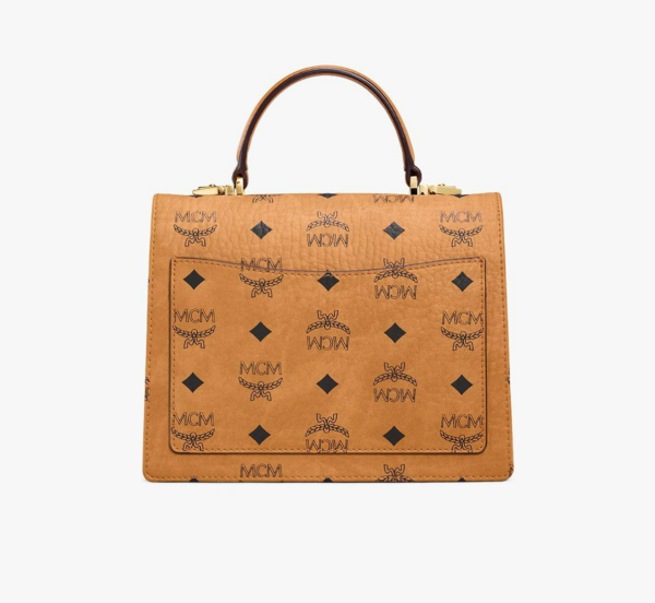 Túi MCM Patricia Satchel Visetos Cognac MWEAAPA02CO001 - Hình ảnh 3