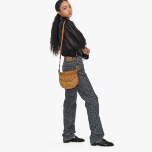 Alternative view of Túi MCM Small Patricia Shoulder Bag In Visetos Cognac MWSAAPA01CO001