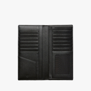 Vi MCM Continental Wallet in Visetos Original 'Black' MXLAAVI02BK001