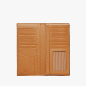 Vi MCM Continental Wallet in Visetos Original 'Cognac' MXLAAVI02CO001