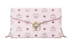 Túi MCM Patricia Continental Crossbody Wallet Visetos 'Pink' MYLAAPA07QH001