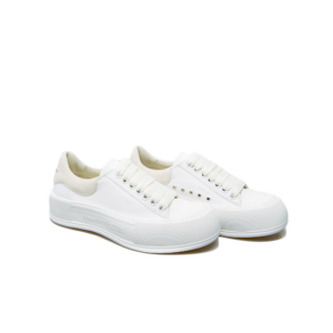 Alternative view of Giày Alexander McQueen Deck Plimsoll Low 'White' 654594-W4MV7-9000