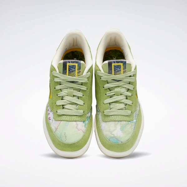 Giày Reebok Club C GS National Geographic Guard Green GY6168 - Hình ảnh 5