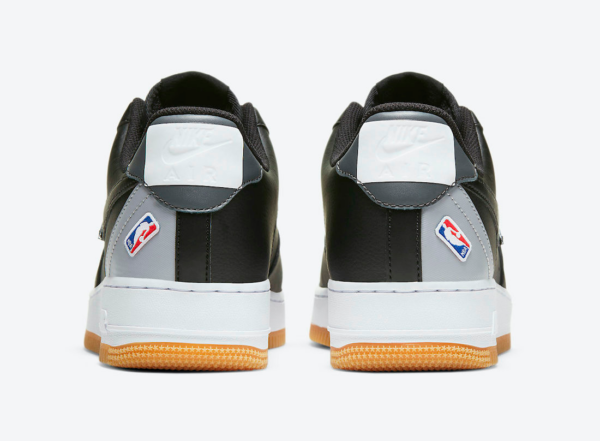 Giày Nike NBA x Air Force 1 07 LV8 Black Wolf Grey CT2298-001 - Hình ảnh 7