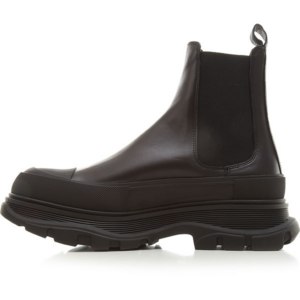 Alternative view of Giày Alexander McQueen Black Other Materials Ankle Boots 634617-WHZ61-1081