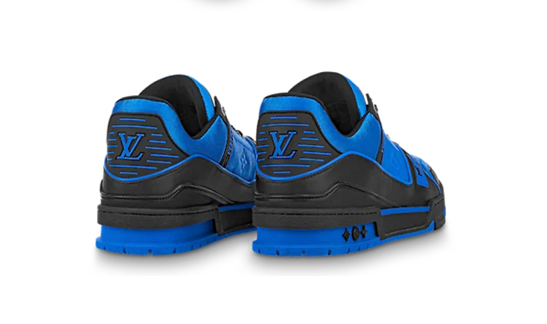 Buy Louis Vuitton Trainer Low 'Black Blue' - 1A8WF5