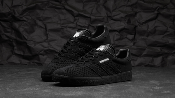 Giày Adidas Neighborhood x Gazelle Super 'Triple Black' DA8836 - Hình ảnh 6