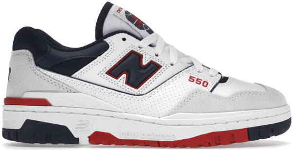 Giày New Balance 550 Premium 'White Navy Red' BB550CC1