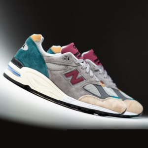 Alternative view of Giày New Balance 990v2 Made in USA 'Grey Multi' M990CP2