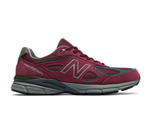 Alternative view of Giày New Balance 990v4 Made In USA 'Burgundy' M990BU4