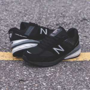 Alternative view of Giày New Balance 990v5 Made In USA 'Black' M990BK5