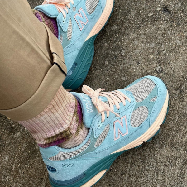 Giày New Balance x Joe Freshgoods 'Arctic Blue' MR993JF1 - Hình ảnh 2