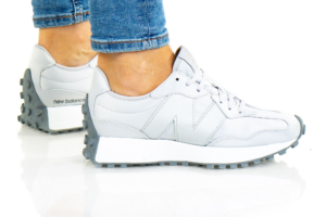 Alternative view of Giày New Balance Wmns 327 'Light Aluminum Gunmetal' WS327MT1