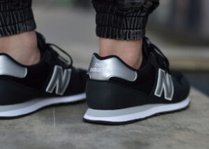 Alternative view of Giày New Balance "Black Silver" GM500KSW