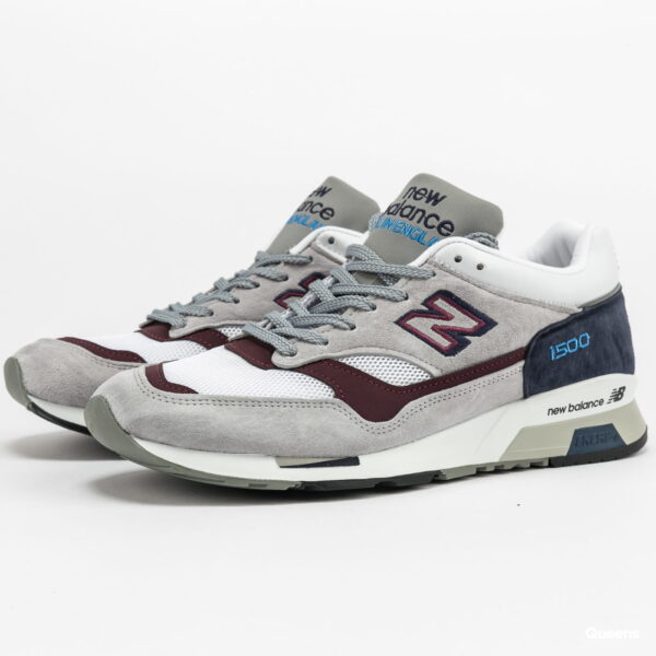 Giày New Balance M1500 'Grey Navy Burgundy' M1500NBR - Hình ảnh 2