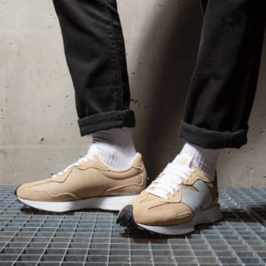 Alternative view of Giày New Balance 327 'Incense Metallic Silver' MS327ME1