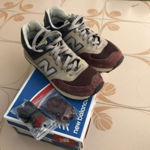 Alternative view of Giày New Balance 574 Claret 'Grey Navy' ML574TRC