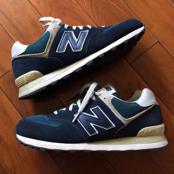Giày New Balance 574 Balance Navy ML574VN - Hình ảnh 7
