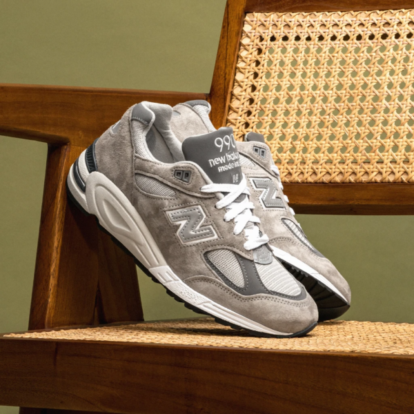 Giày New Balance 990v2 Made In USA 'Grey' M990GY2 - Hình ảnh 2