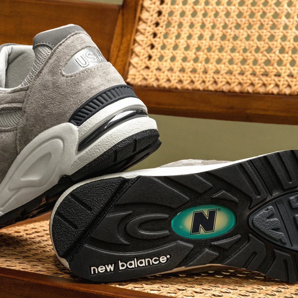 Giày New Balance 990v2 Made In USA 'Grey' M990GY2 - Ảnh 3