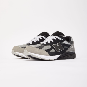 Giay New Balance DTLR x 990v3 Big Kid 'GR3YSCALE' GC990DR3
