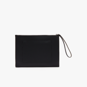 Tui Lacoste Anna Coated Pique Canvas Clutch 'Black' NF2791A53G-A91