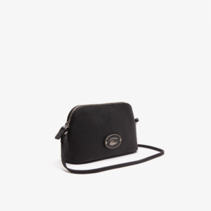 Tui Lacoste Grained Leather Domed Cross 'Black' NF4077G53G-000