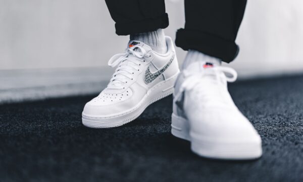 Giày Nike Air Force 1 LV8 White 'Just Do it' BQ5361-100 - Hình ảnh 6