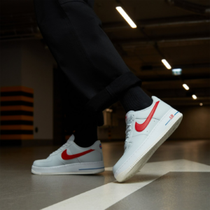 Giay Nike Air Force 1 USA 'White Red' DX2660-001