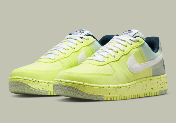 Giày Nike Air Force 1 Low Crater Light Lemon Twist DH2521-700 - Hình ảnh 5