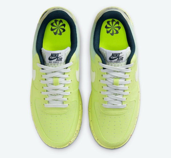 Giày Nike Air Force 1 Low Crater Light Lemon Twist DH2521-700 - Hình ảnh 4