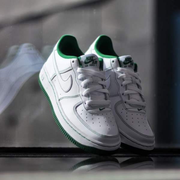 Giày Nike Air Force 1 '07 Low GS 'Contrast Stitch Green' CW1575-103 - Hình ảnh 3