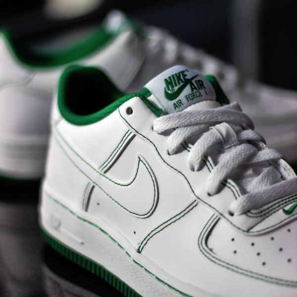 Giày Nike Air Force 1 '07 Low GS 'Contrast Stitch Green' CW1575-103 - Hình ảnh 6