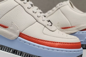 Giay Nike Air Force 1 Jester XX 'Light Bone Team Orange' AT2497-002