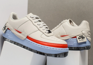Giày Nike Air Force 1 Jester 'Light Bone Team Orange' AT2497-002 Giày Nike Air Force 1 Jester 'Light Bone Team Orange' AT2497-002