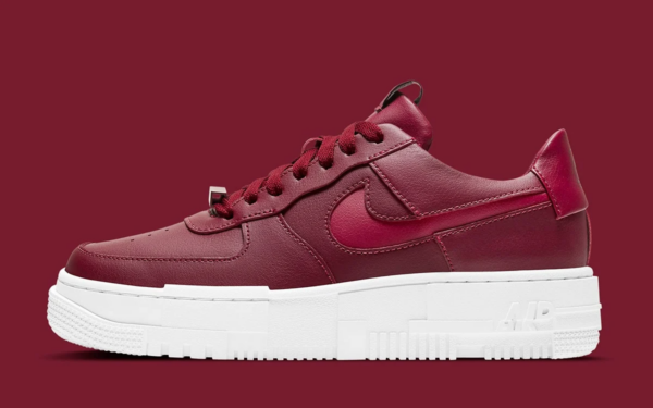 Giày Nike Wmns Air Force 1 'Pixel Team Red' CK6649-600 - Hình ảnh 3