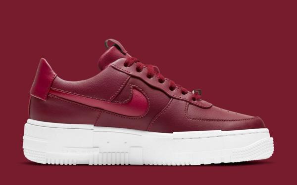 Giày Nike Wmns Air Force 1 'Pixel Team Red' CK6649-600 - Hình ảnh 2