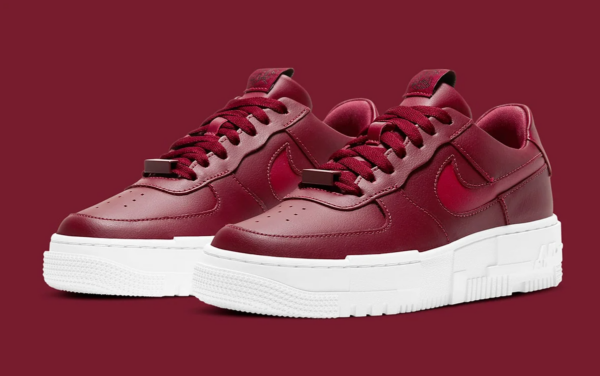 Giày Nike Wmns Air Force 1 'Pixel Team Red' CK6649-600 - Hình ảnh 4