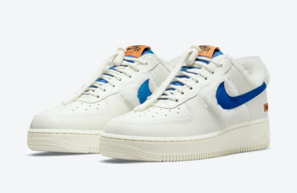 Giày Nike Wmns Air Force 1 '07 'Sherpa Fleece' DO6680-100 - Hình ảnh 2