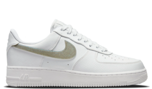 Giày Nike Air Force 1 Low 'White Gold Glitter Swoosh' DH4407-101