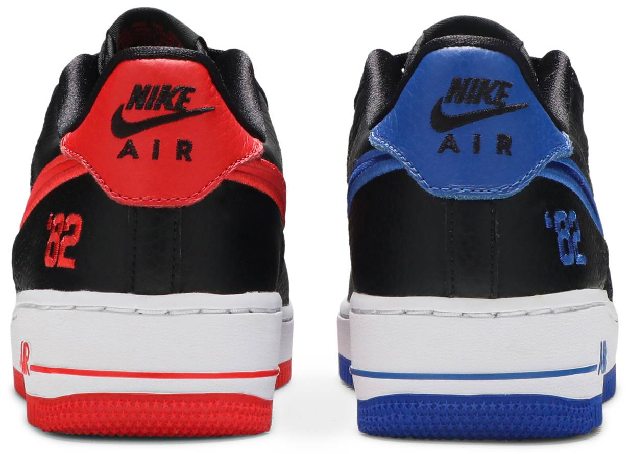 Nike Air Force 1 LV8 GS 'Black Chile Racer Blue