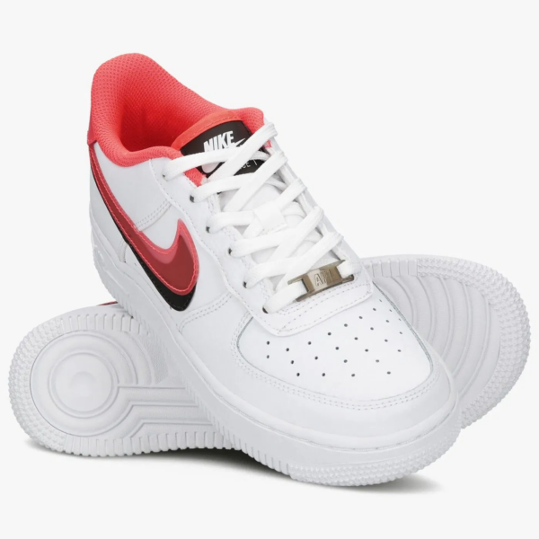 Giày Nike Air Force 1 LV8 GS 'Double Swoosh Bright Crimson' CW1574-101 - Hình ảnh 6