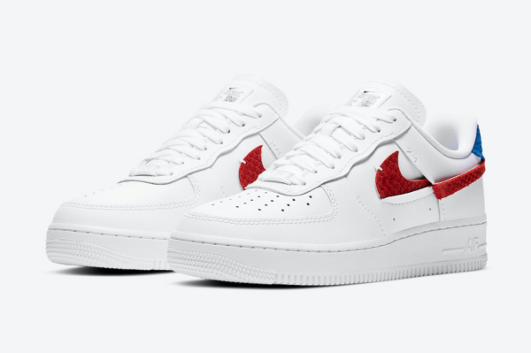 Giày Nike Air Force 1 LXX Snakeskin University Red Royal DC1164-100 - Hình ảnh 7