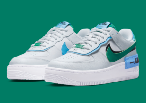 Giay Nike Wmns Air Force 1 White Obsidian Blue CI0919-004