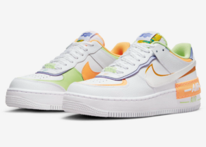 Giay Nike Air Force 1 Low Shadow 'White Peach Cream Lime' DX3718-100