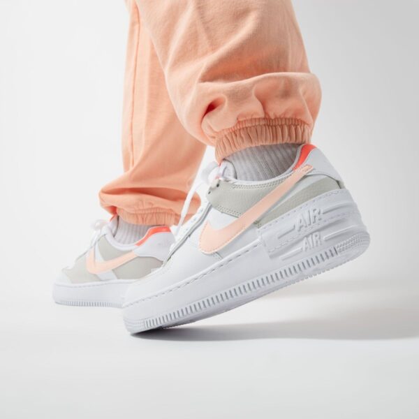 Giày Nike Wmns Air Force 1 Low Shadow 'White Bright Mango' DH3896-100 - Hình ảnh 3