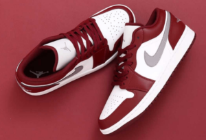 Giay Nike Air Jordan 1 Low GS ‘Bordeaux’ 553560-615
