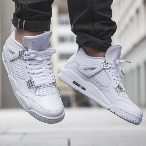 Giày Nike Air Jordan 4 Retro 'Pure Money' 308497-100 - Hình ảnh 2