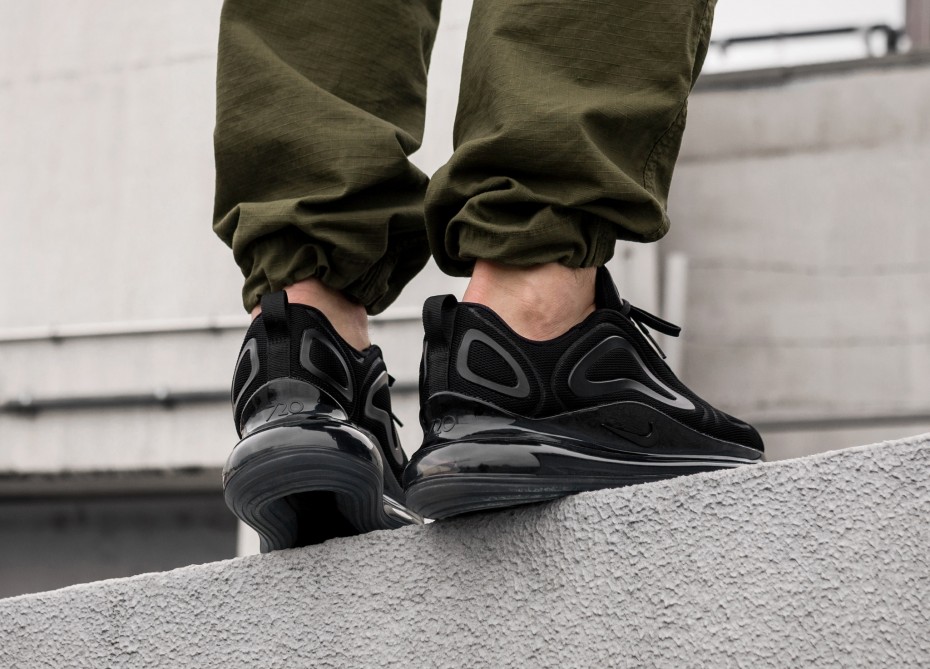Giày Nike Air Max 720 'Triple Black' Ao2924-007 - Authentic-Shoes