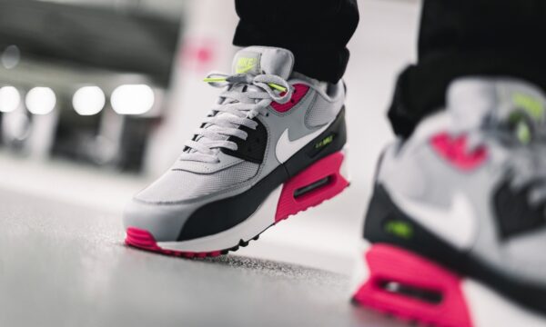 Giày Nike Air Max 90 Essential 'Grey Pink Volt' AJ1285-020 - Hình ảnh 3